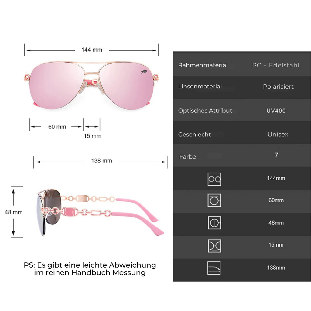 Selmira | Polarisierte Brille für Damen