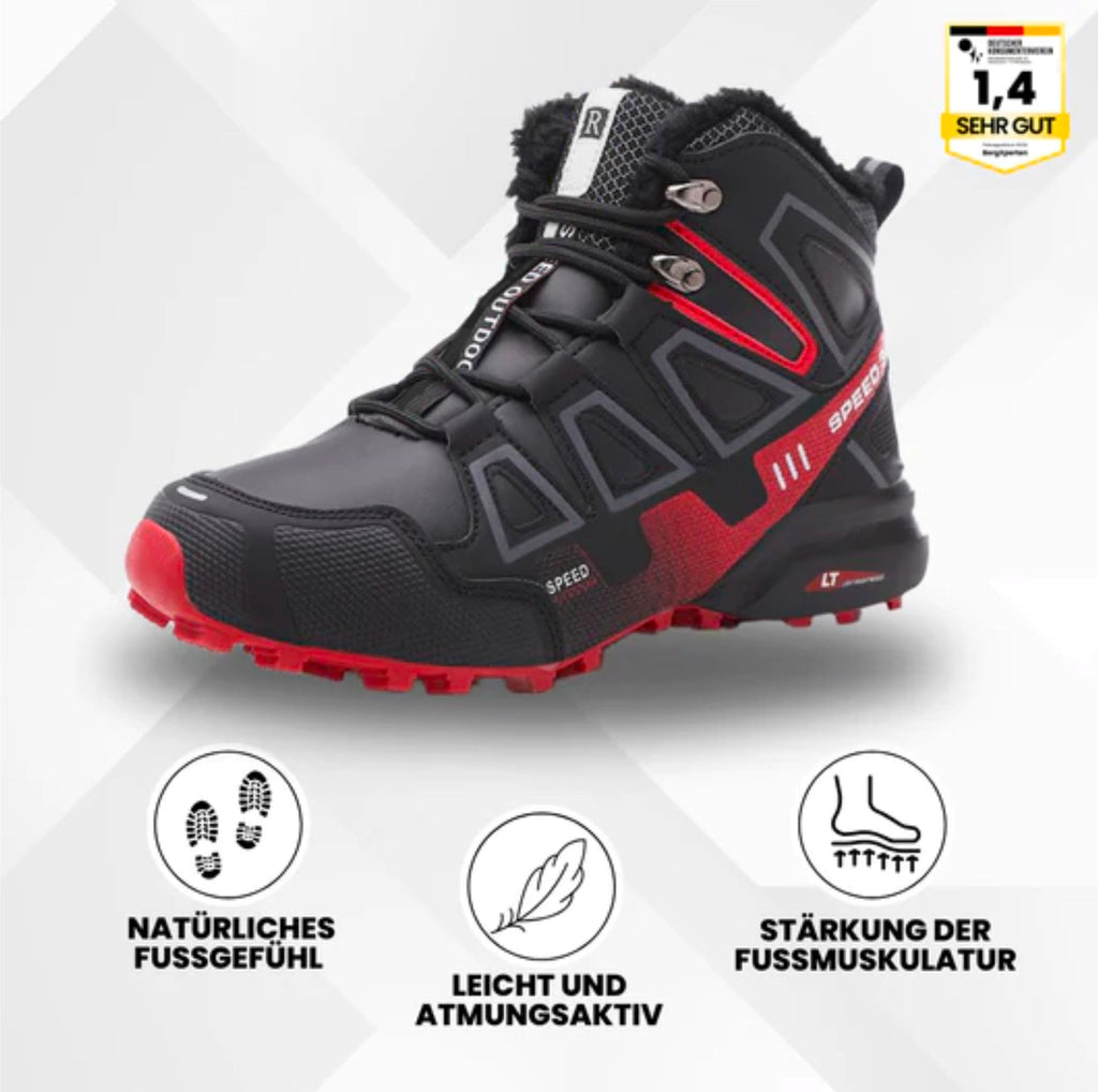 OrthoTrekking Pro Ergonomische Wander- und Trekkingschuhe – Komfortable Alltagsschuhe mit breiter Zehenbox