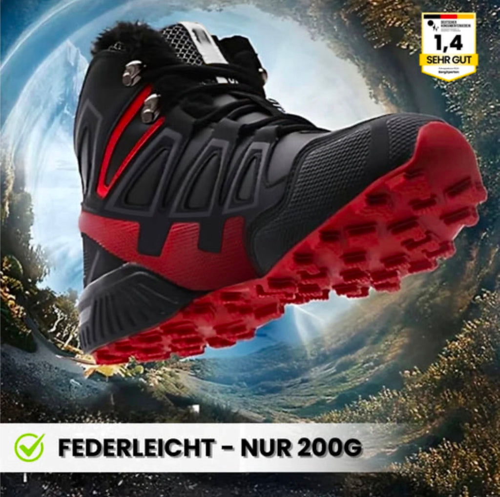 OrthoTrekking Pro Ergonomische Wander- und Trekkingschuhe – Komfortable Alltagsschuhe mit breiter Zehenbox