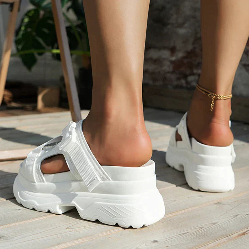 Selmira - Orthopädische klobige Sandalen