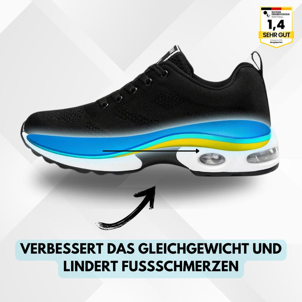 Ergonomische Barfußschuhe mit Flexibler Sohle, Breitem Zehenbereich und Atmungsaktivem Mesh