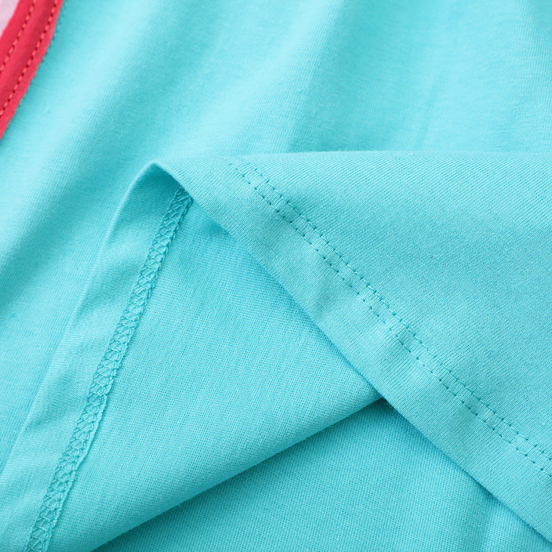 Mädchen Tüllkleid mit verspieltem Regenbogen-Motiv