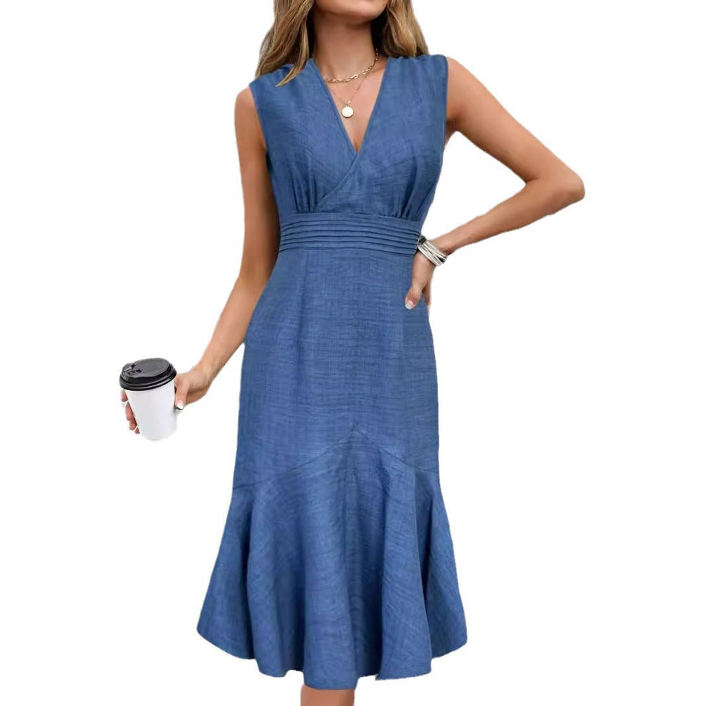 Damen A-Linien Abendkleid Selmira