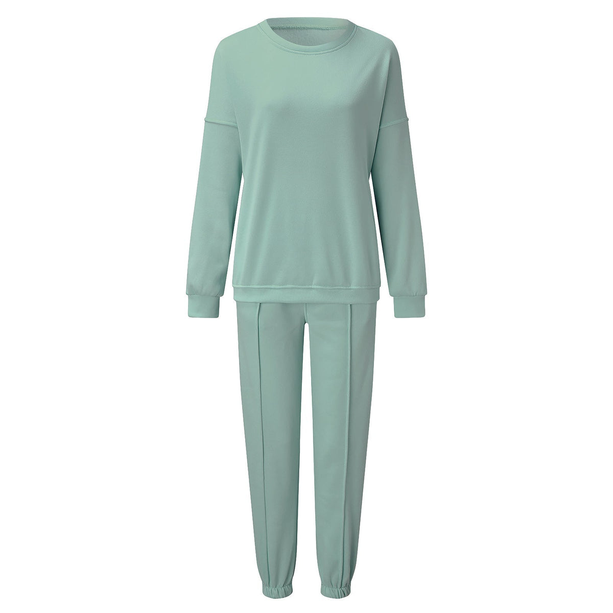 Damen nan weiches Oversize-Sweatshirt und weite Relaxhose im Vintage-Washed-Finish