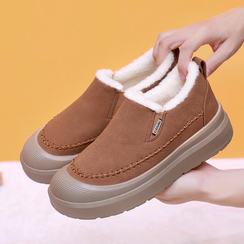 Damen Fleecegefütterte Freizeitschuhe mit rutschfester Sohle Selmira