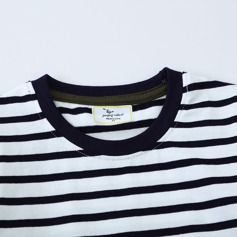 Kinder T-Shirt mit lendigen Tierapplikationen