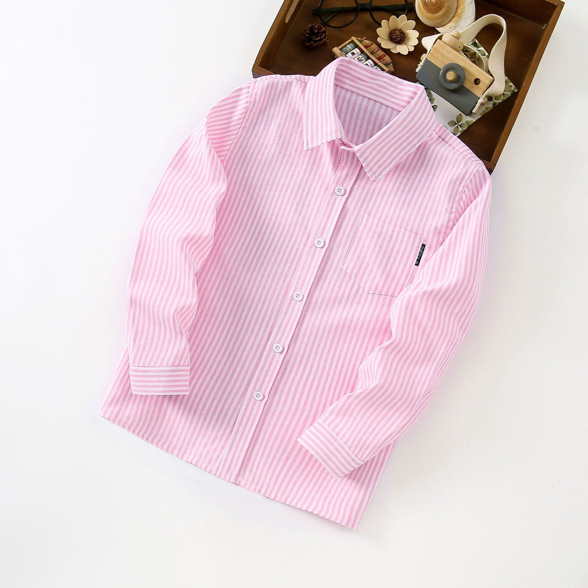 Damen Elegante gestreifte Bluse