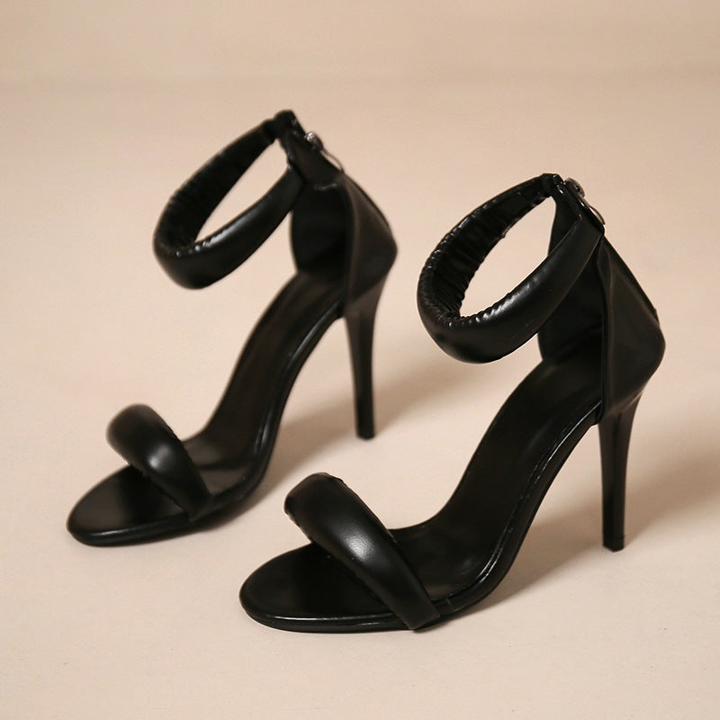 Damen Elegante High Heel Sandalen mit geschmeidigem Riemen und modernem Design Selmira