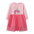 Mädchen Freizeitkleid mit bezaubernden Blumenstickereien