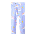 Mädchen Leggings mit fröhlichem Einhorn- und Obstmotiv