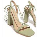 Damen Elegante High Heel Sandalen mit multifunktionalen Riemen Selmira