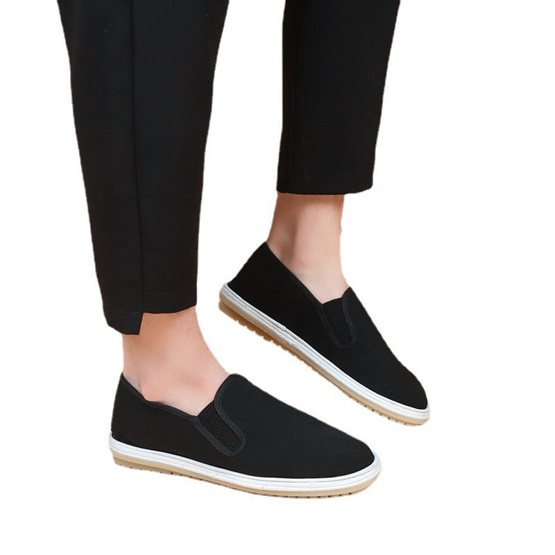 Damen Bequeme Slip-On Freizeitschuhe mit atmungsaktiven Einsätzen Selmira