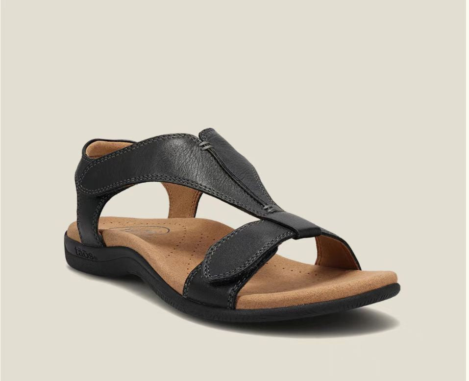 Damen Freizeit-Sandalen mit verstellbaren Riemen und ergonomischem Fußbett Selmira
