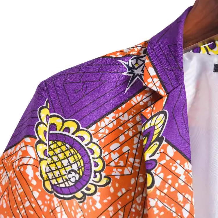 Damen Blazer im auffälligen afrikanischen Muster Selmira