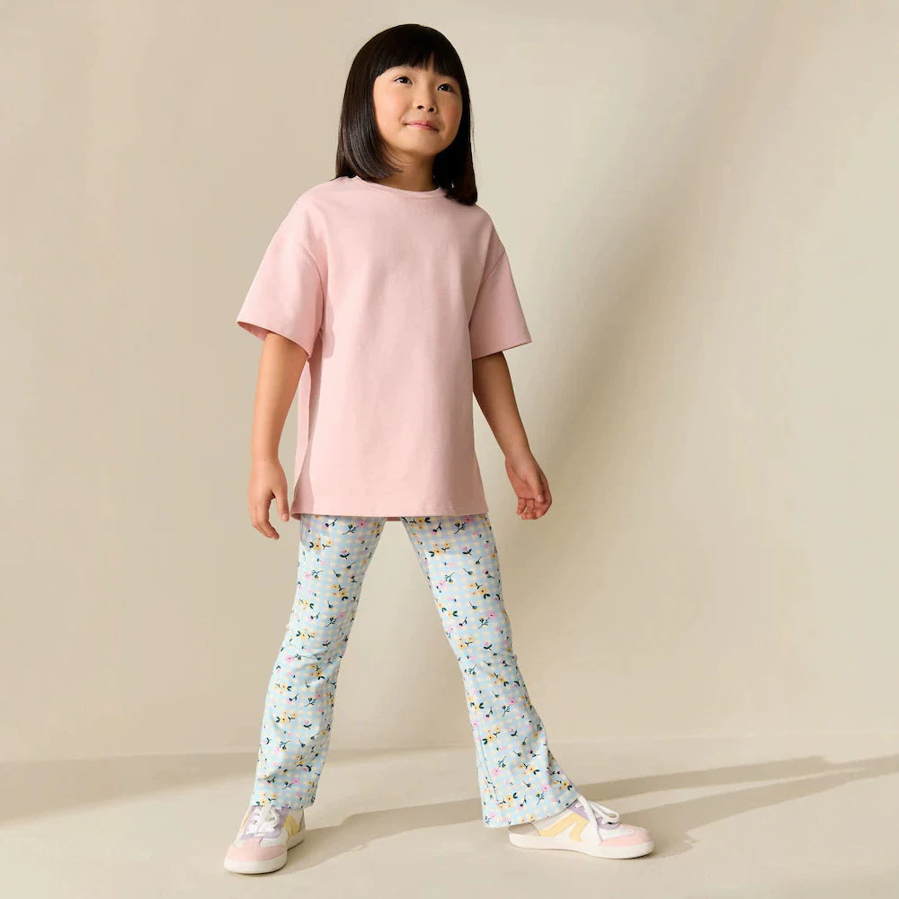 Unisex Trendige Freizeit-T-Shirt und Leggings Set