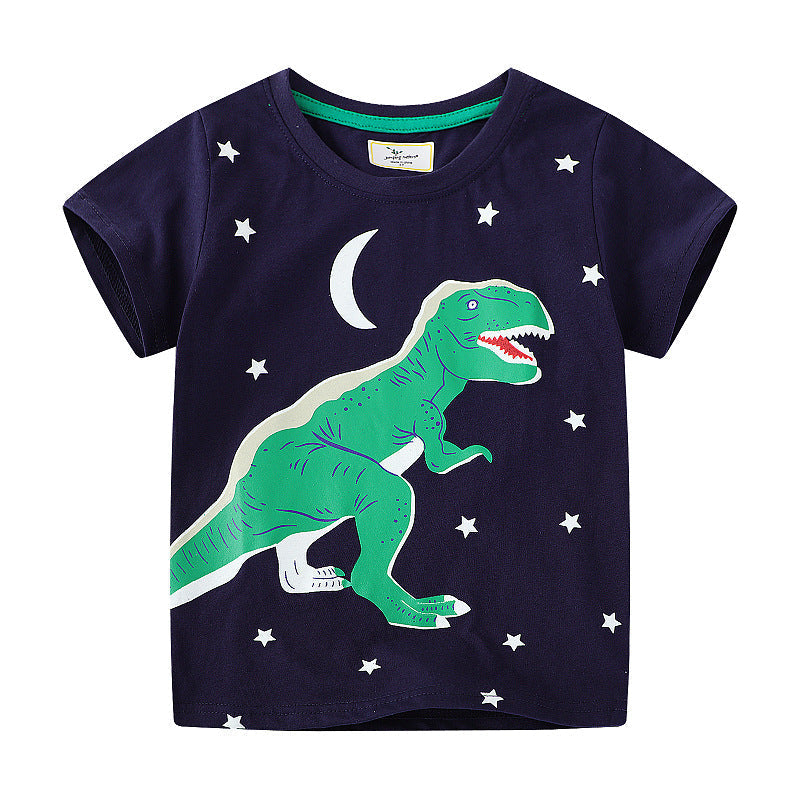 Jungen T-Shirt mit kreativem Dinosaurier-Motiv  1784092377