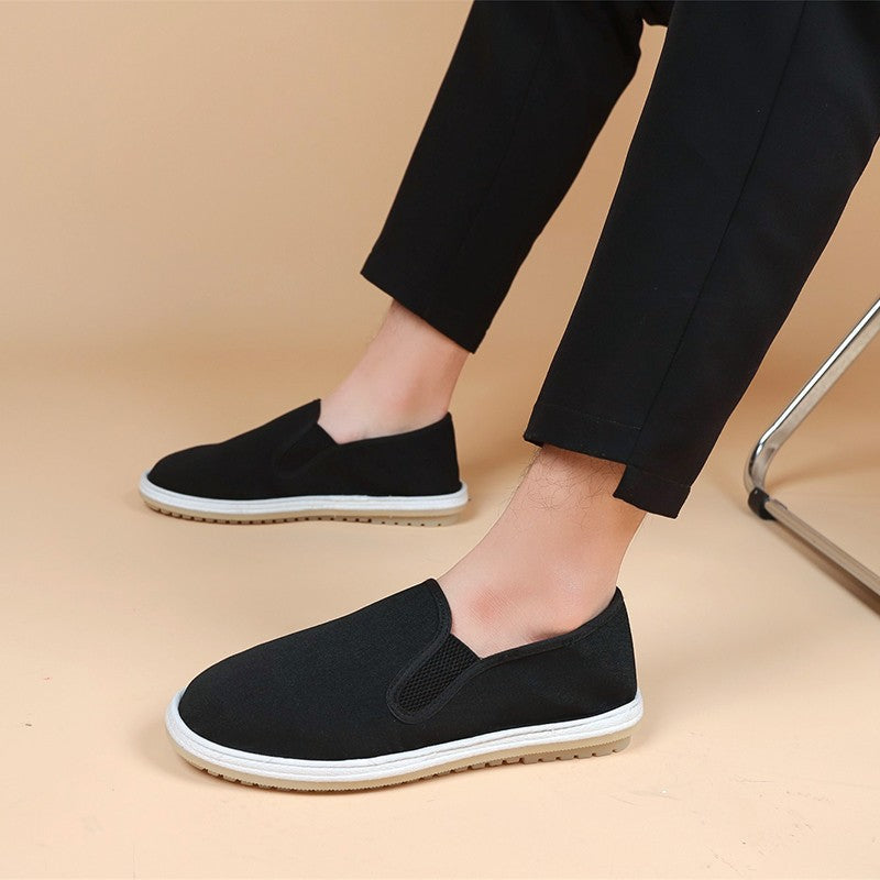 Damen Bequeme Slip-On Freizeitschuhe mit atmungsaktiven Einsätzen Selmira