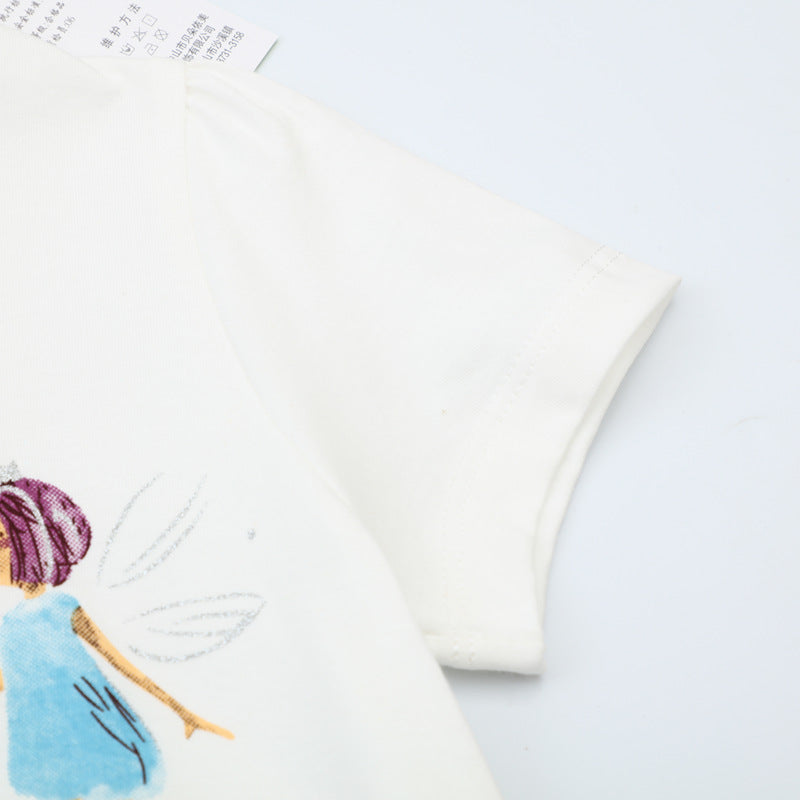 Mädchen Tüllkleid mit zauberhaftem Feenmotiv