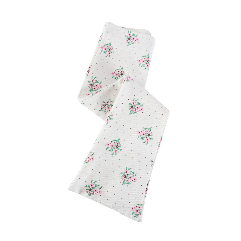 Mädchen Flared Leggings mit floralem Muster