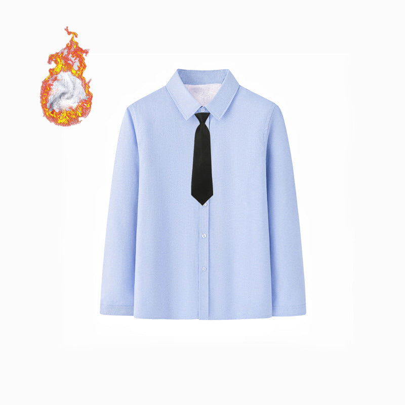 Damen Elegantes Langarmhemd mit weicher Innenseite