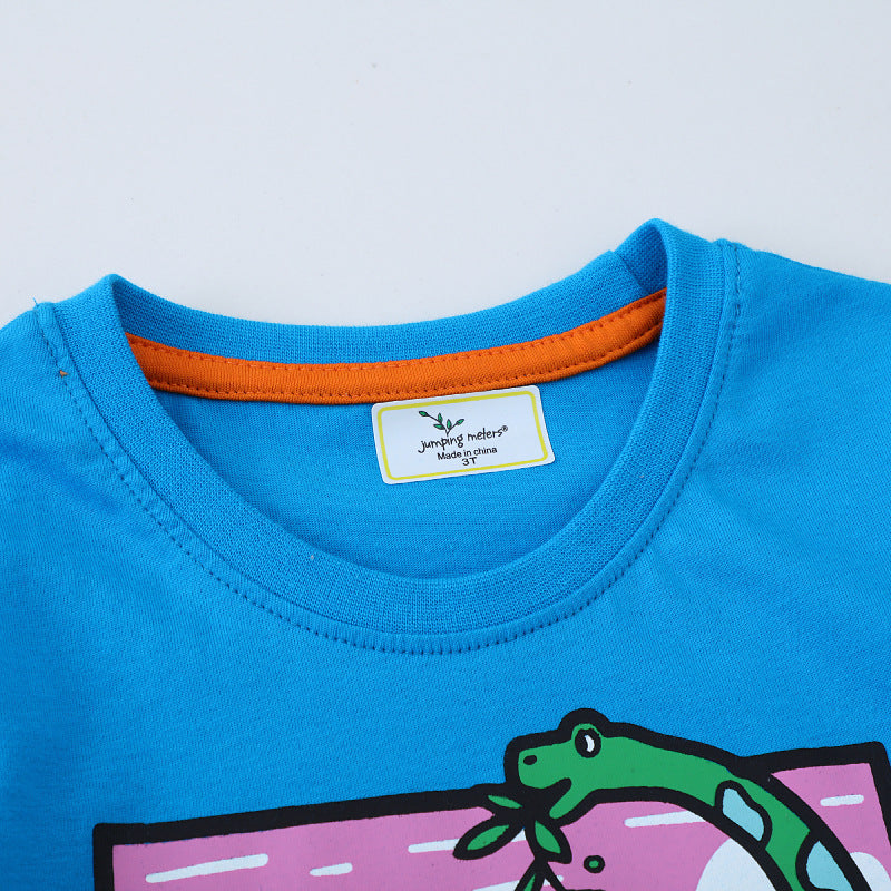 Jungen T-Shirt mit kreativem Dinosaurier-Motiv