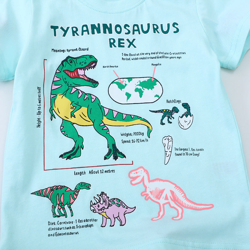 Jungen T-Shirt mit aufregendem Tyrannosaurus Rex Design