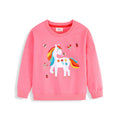 Mädchen Sweatshirt mit verspieltem Einhorn-Design