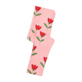 Mädchen Leggings mit verspieltem Blumenmuster