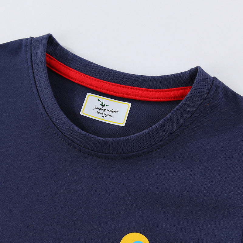 Jungen T-Shirt mit aufregendem Kran-Design