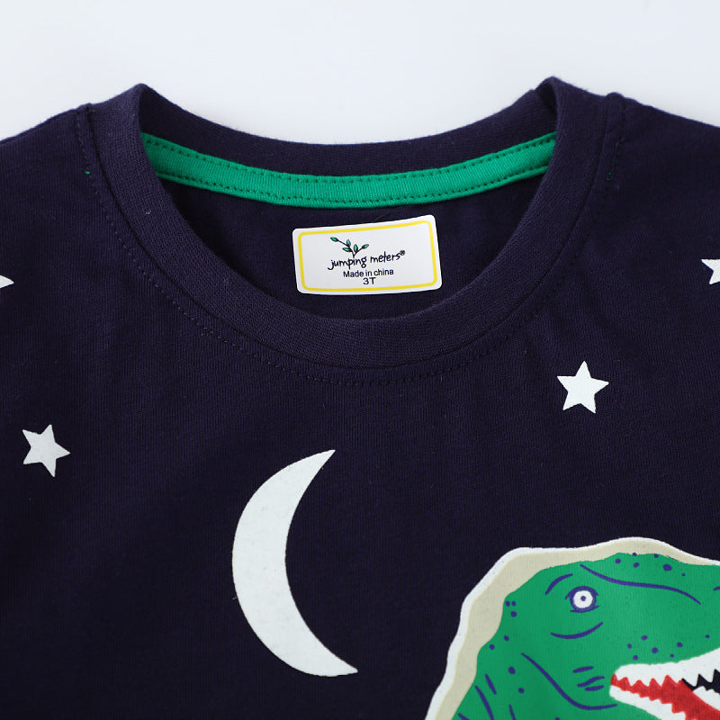 Jungen T-Shirt mit kreativem Dinosaurier-Motiv  1784092377