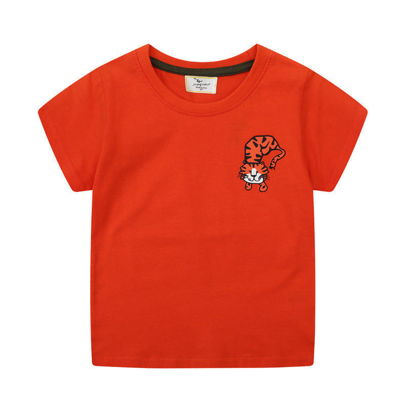 Mädchen T-Shirt mit verspieltem Tiermotiv