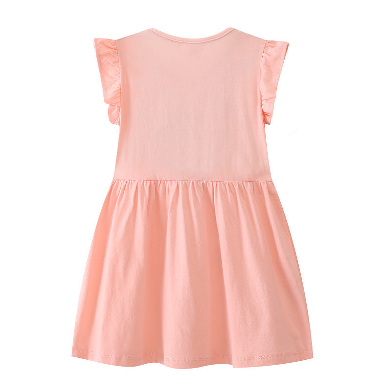 Mädchen Casual Kleid mit bezauberndem Tiermotiv