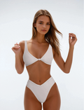 Selmira Naomi – Bikini-Set mit V-Ausschnitt und Formender Wirkung