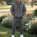Herren nan utilitaristisches Kapuzenpullover und Cargo-Jogginghose Set