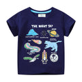 Jungen T-Shirt mit kreativem Weltraummotiv