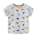Kinder T-Shirt mit buntem Dinosauriermotiv