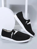 Damen Freizeit-Slip-On Schuhe mit elastischen Schnürdetails und rutschfester Sohle Selmira