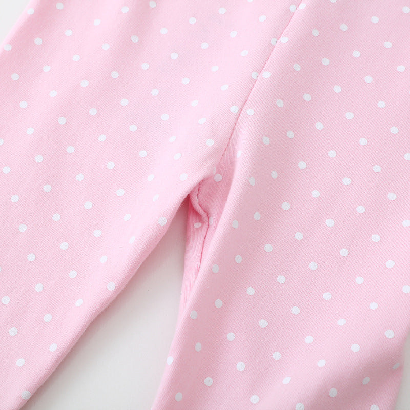 Mädchen Leggings mit zauberhaften Ballettapplikationen