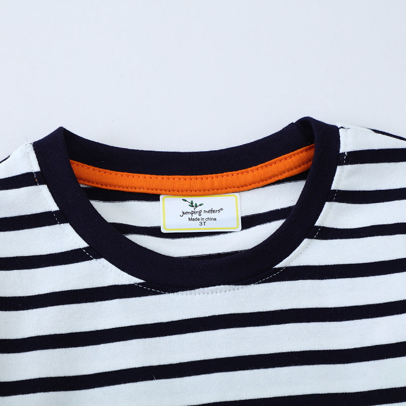 Jungen T-Shirt mit buntem Tiermotiv