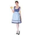 Damen nan tradicionales Oktoberfest Dirndlkleid mit Schürze