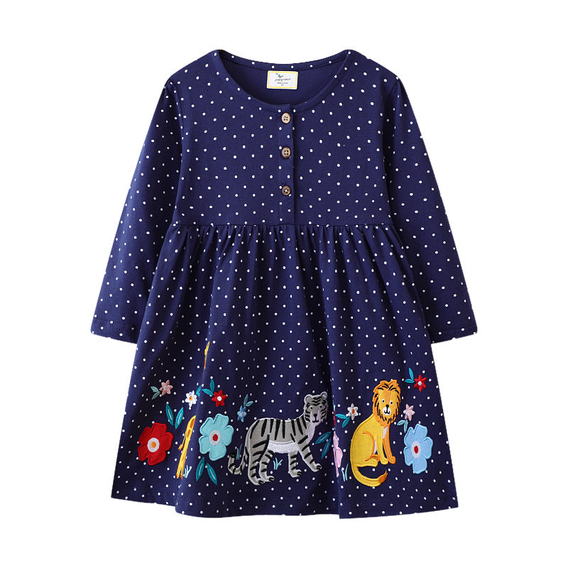 Mädchen Freizeitkleid