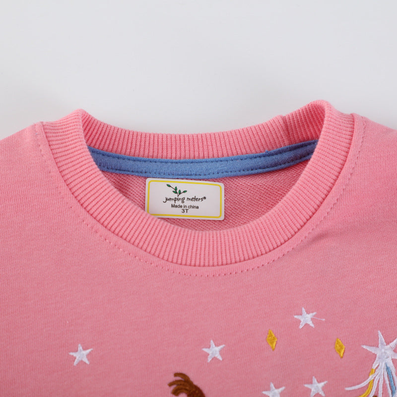 Mädchen Sweatshirt mit zauberhaftem Feen-Design