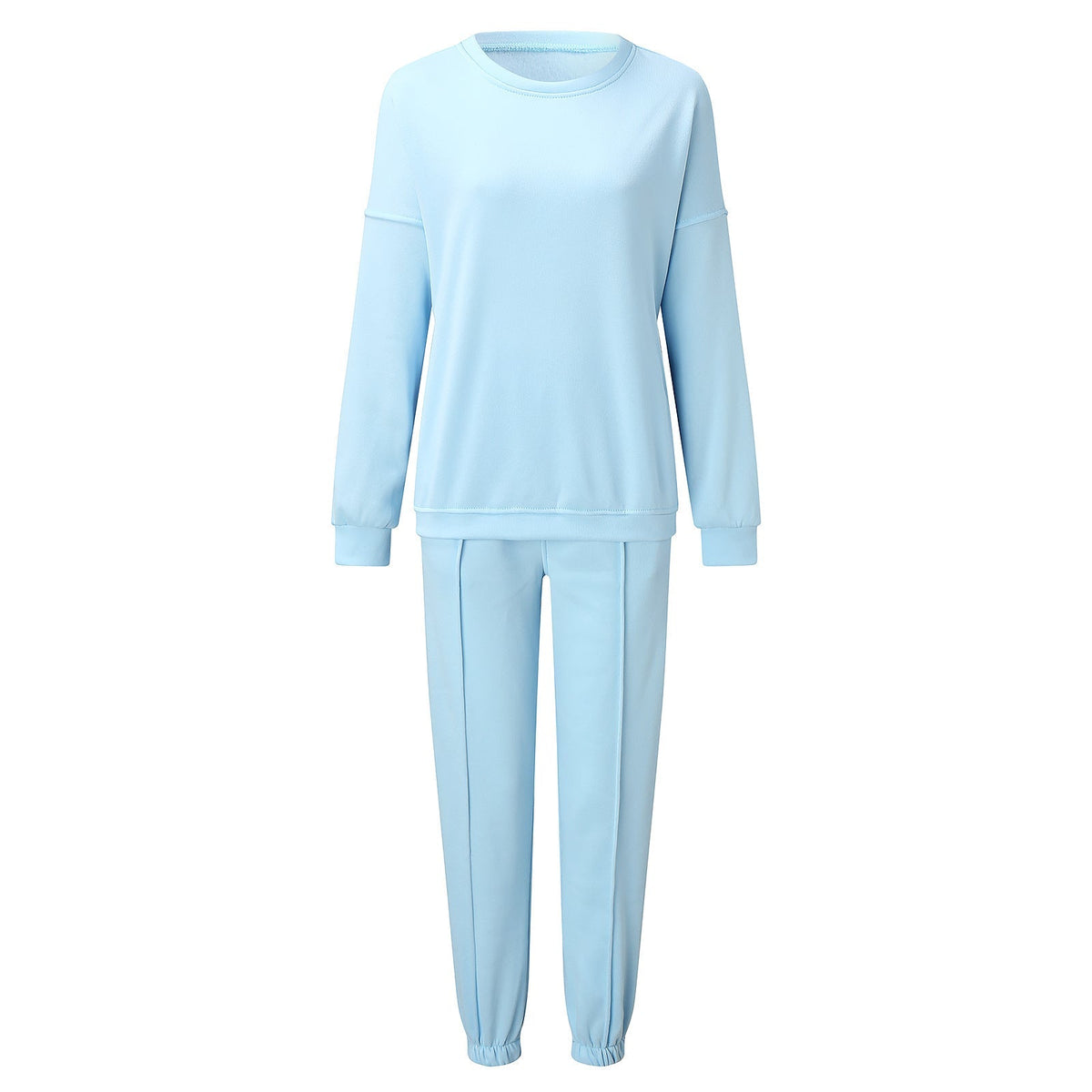 Damen nan weiches Oversize-Sweatshirt und weite Relaxhose im Vintage-Washed-Finish