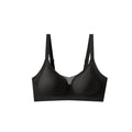 Selmira Wireless Push-up BH – Deep V Nahtloses Bralette für Kleine Brüste