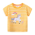 Mädchen T-Shirt mit verspieltem Einhorn-Motiv
