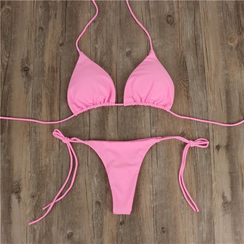 Damen Bikini-Set mit verstellbaren Trägern und minimalistischem Design Selmira