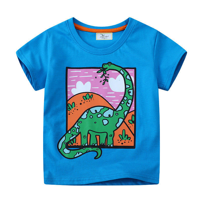 Jungen T-Shirt mit kreativem Dinosaurier-Motiv