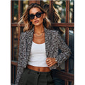 Damen Blazer mit modischem Paisleymuster und tailliertem Schnitt Selmira