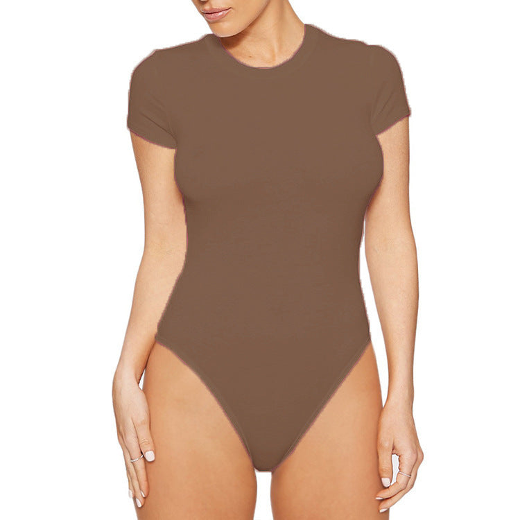 Damen Badesuit mit kurzem Arm und hoher Taillierung Selmira