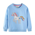 Mädchen Sweatshirt mit bezauberndem Einhorn-Design
